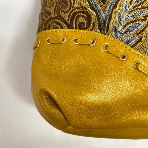 Fiore by Isabella Fiore Gold Corduroy Bag - Picture 9 of 11